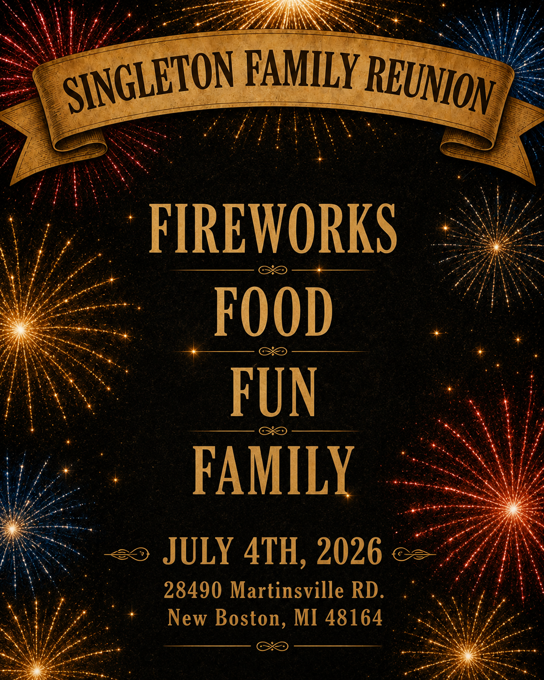 Singleton Family Reunion