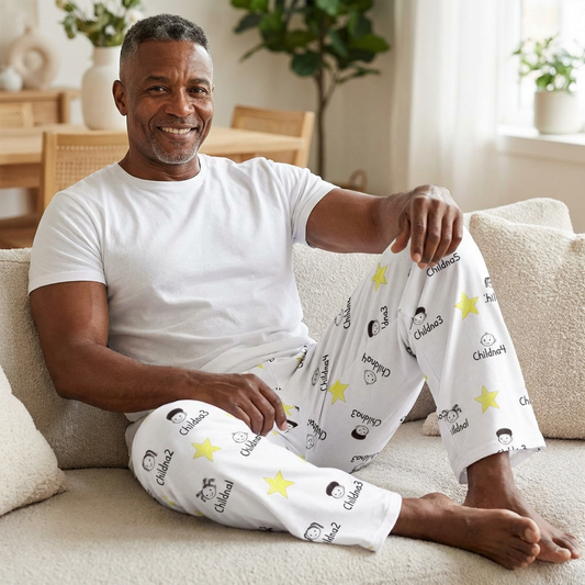 White Pajama Pants