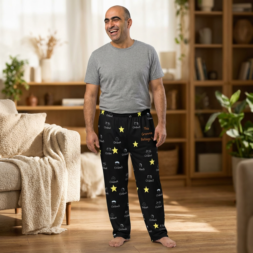 Black Pajama Pants