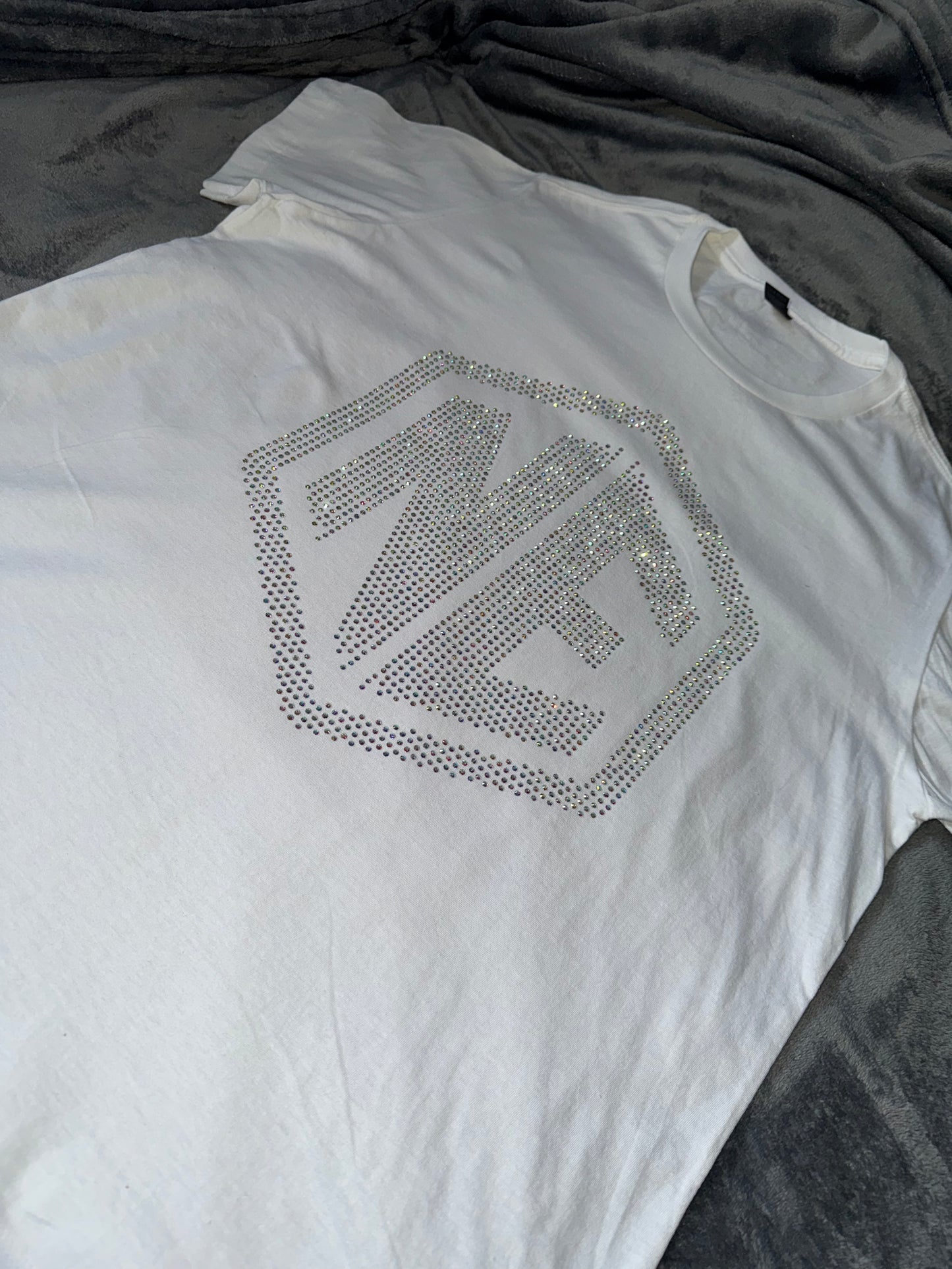 “NE” Monogrammed Luxury Top
