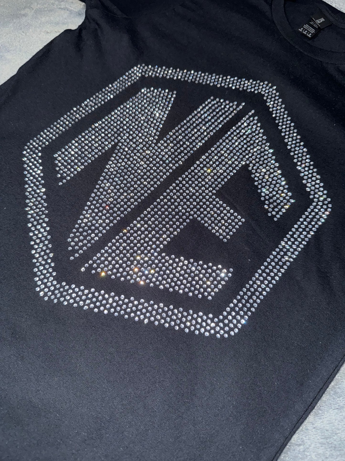 “NE” Monogrammed Luxury Top