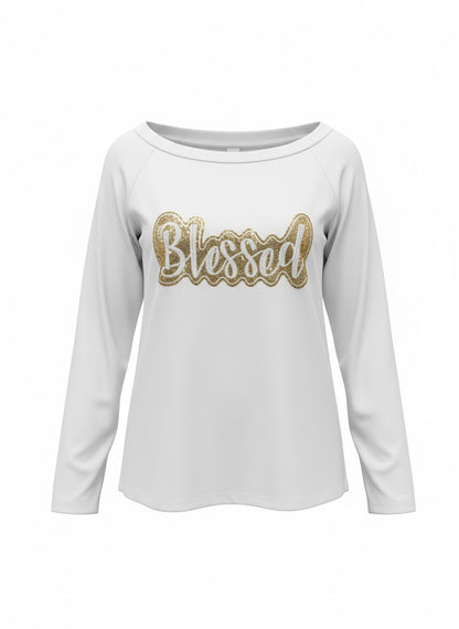 Blessed Luxe Long Sleeve Tee