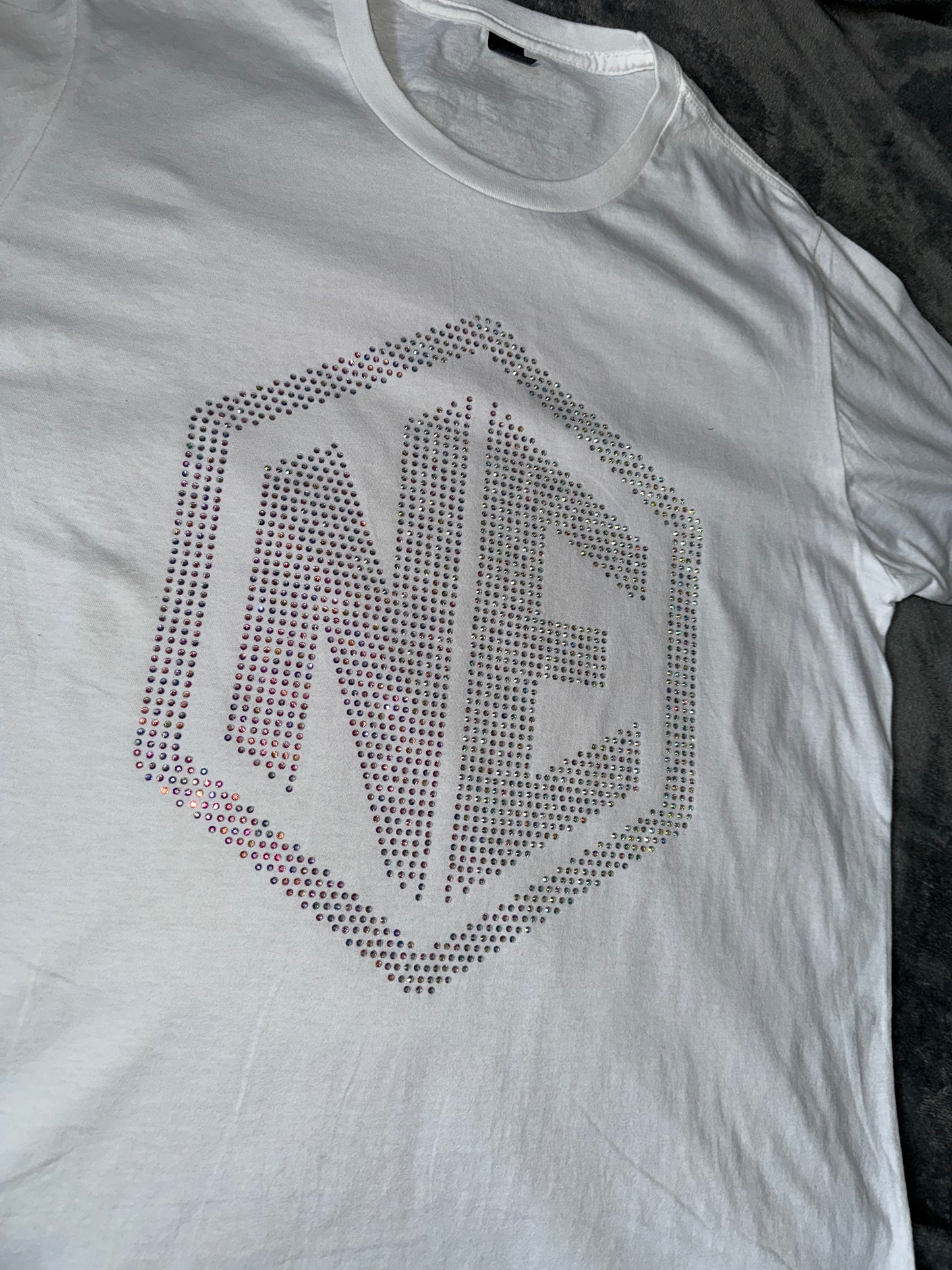 “NE” Monogrammed Luxury Top
