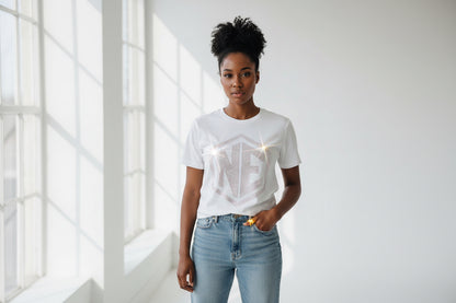 “NE” Monogrammed Luxury Top