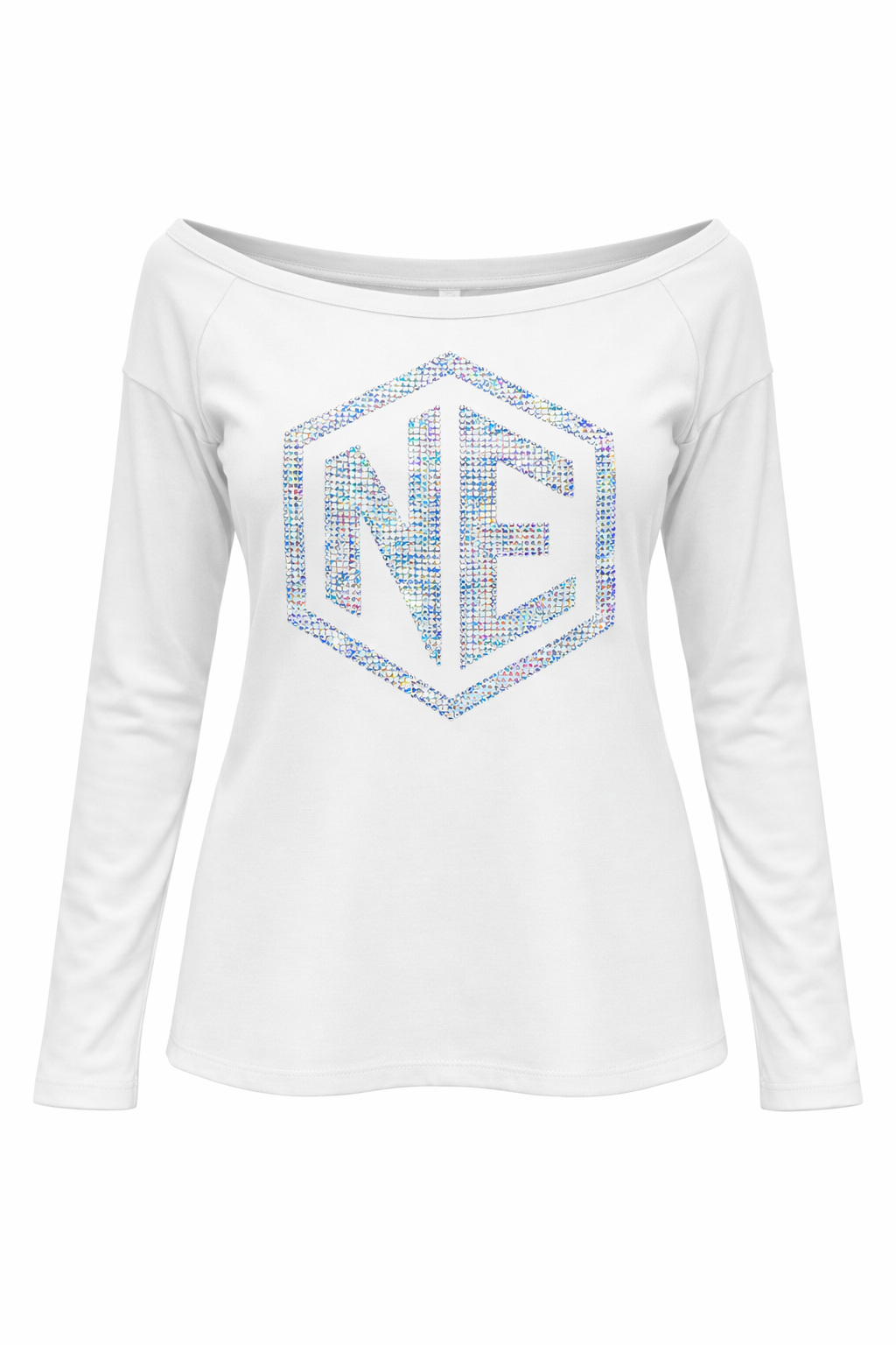 “NE” Monogrammed Luxury Top