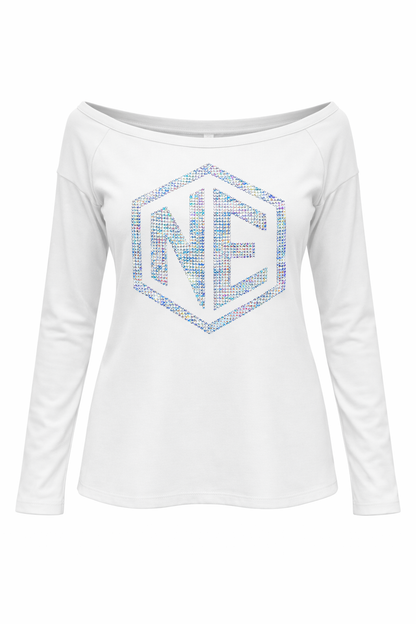 “NE” Monogrammed Luxury Top