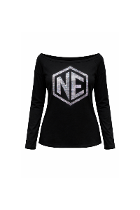 “NE” Monogrammed Luxury Top