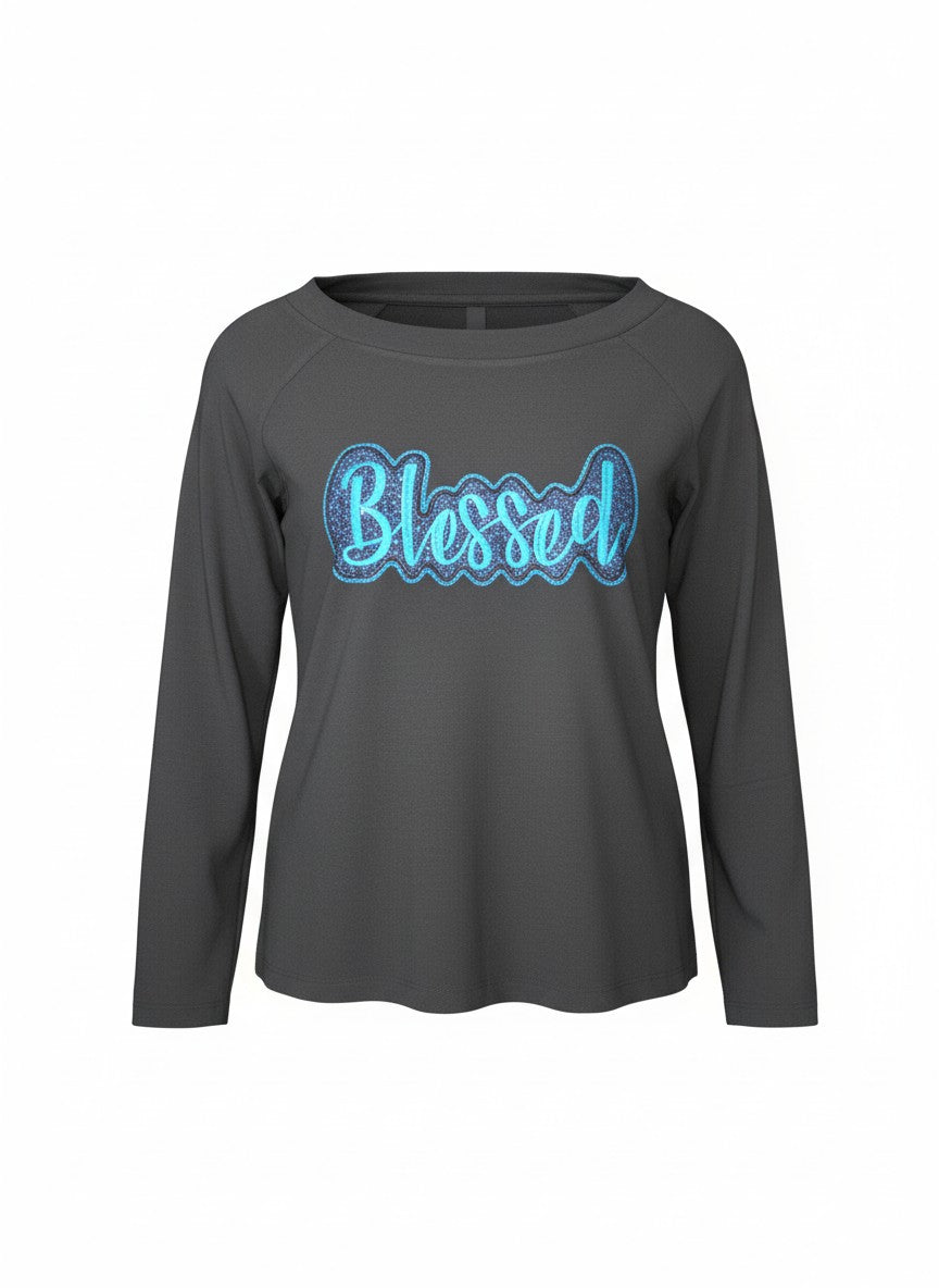 Blessed Luxe Long Sleeve Tee